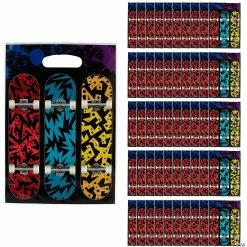 Flash Sale 😍 8 1/2" x 12" Skateboard Plastic Goody Bags - 50 Pc. 👏