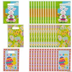 Buy โญ 9" Easter Party Plastic Goody Bags - 36 Pc. ๐