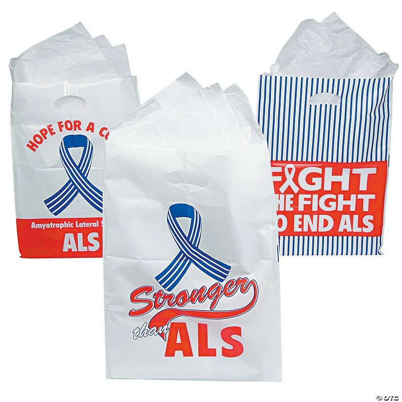 Discount β ALS Awareness Favor Bags - 50 Pc. π 1 Discount β ALS Awareness Favor Bags - 50 Pc. π