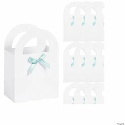Top 10 🎁 Baby Shower Paper Treat Bags with Blue Bow - 12 Pc. 🌟