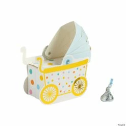 Cheap 👍 Baby Stroller Favor Boxes – 12 Pc. 🌟