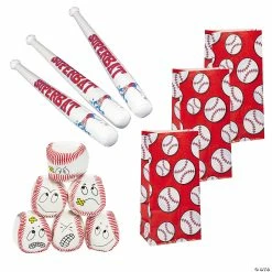 Best Pirce 🌟 Baseball Party Favor Kit for 12 👏