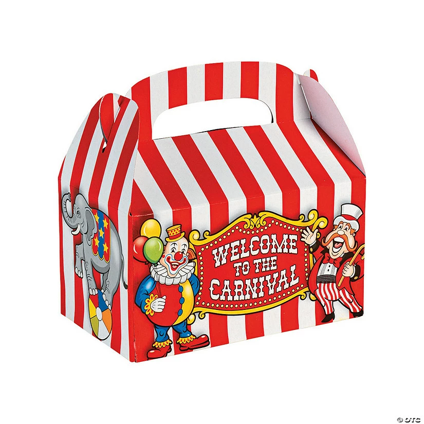 Best deal βοΈ Big Top Favor Boxes - 12 Pc. 𧨠1 Best deal βοΈ Big Top Favor Boxes - 12 Pc. π§¨
