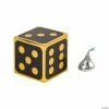 Cheap 🎁 Black & Gold Dice Favor Boxes 🔔