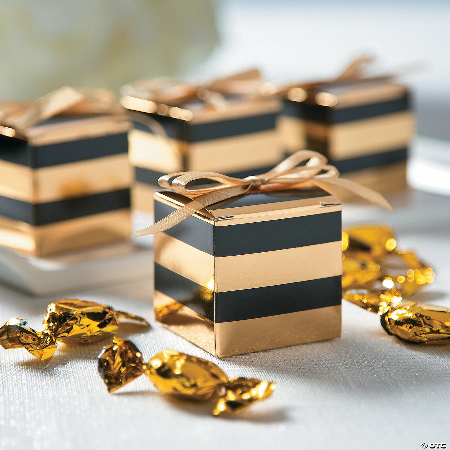Flash Sale ⌛ Black & Gold Favor Boxes - 24 Pc. ✔️ 2 Flash Sale ⌛ Black & Gold Favor Boxes - 24 Pc. ✔️ - Image 2
