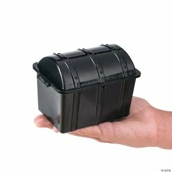 Best reviews of 🔔 Black Pirate Chests - 12 Pc. ✔️ -Party Bags & Containers Shop black pirate chests 12 pc 42 4022 a02