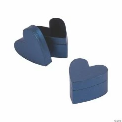 Best reviews of 🎉 Blue Heart-Shaped Favor Boxes - 12 Pc. 🧨