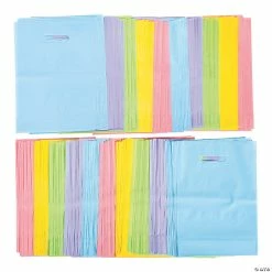 Coupon ⭐ Bulk Pastel Plastic Goody Bags - 200 Pc. 👏