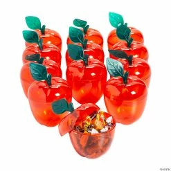 Best Pirce 😉 Bulk Red Apple Containers - 36 Pc. 🎁