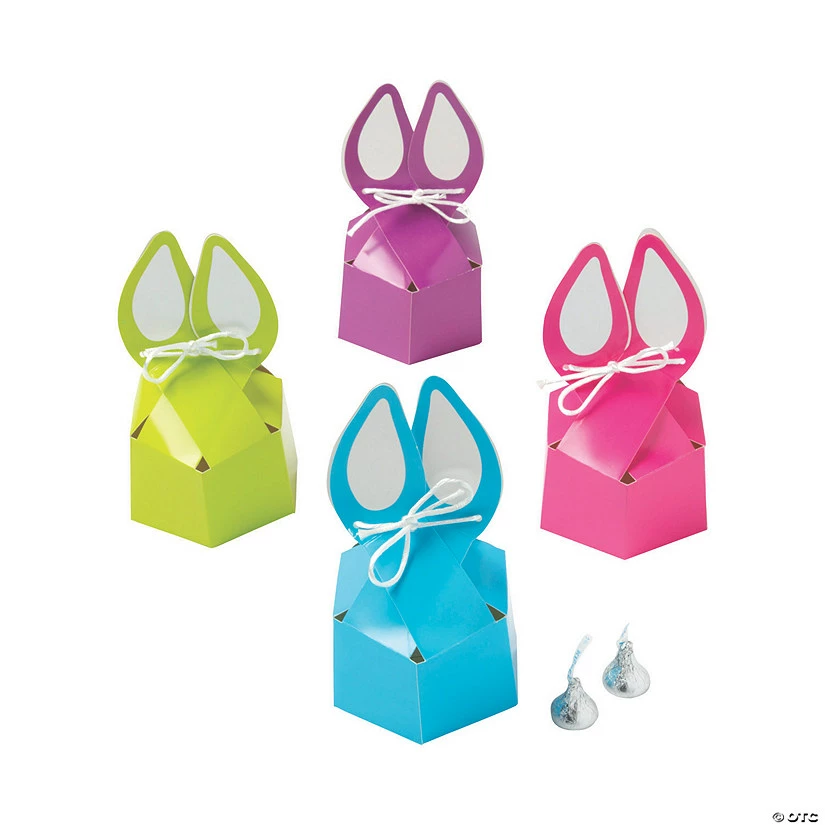 Budget π Bunny-Shaped Silhouette Treat Boxes with Bow - 12 Pc. β 1 Budget π Bunny-Shaped Silhouette Treat Boxes with Bow - 12 Pc. β