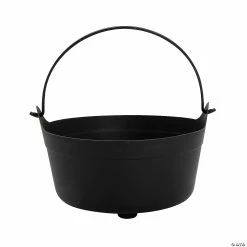 Party Bags & Containers Shop 20 Wholesale π Cauldron Trick-Or-Treat Buckets - 12 Pc. π