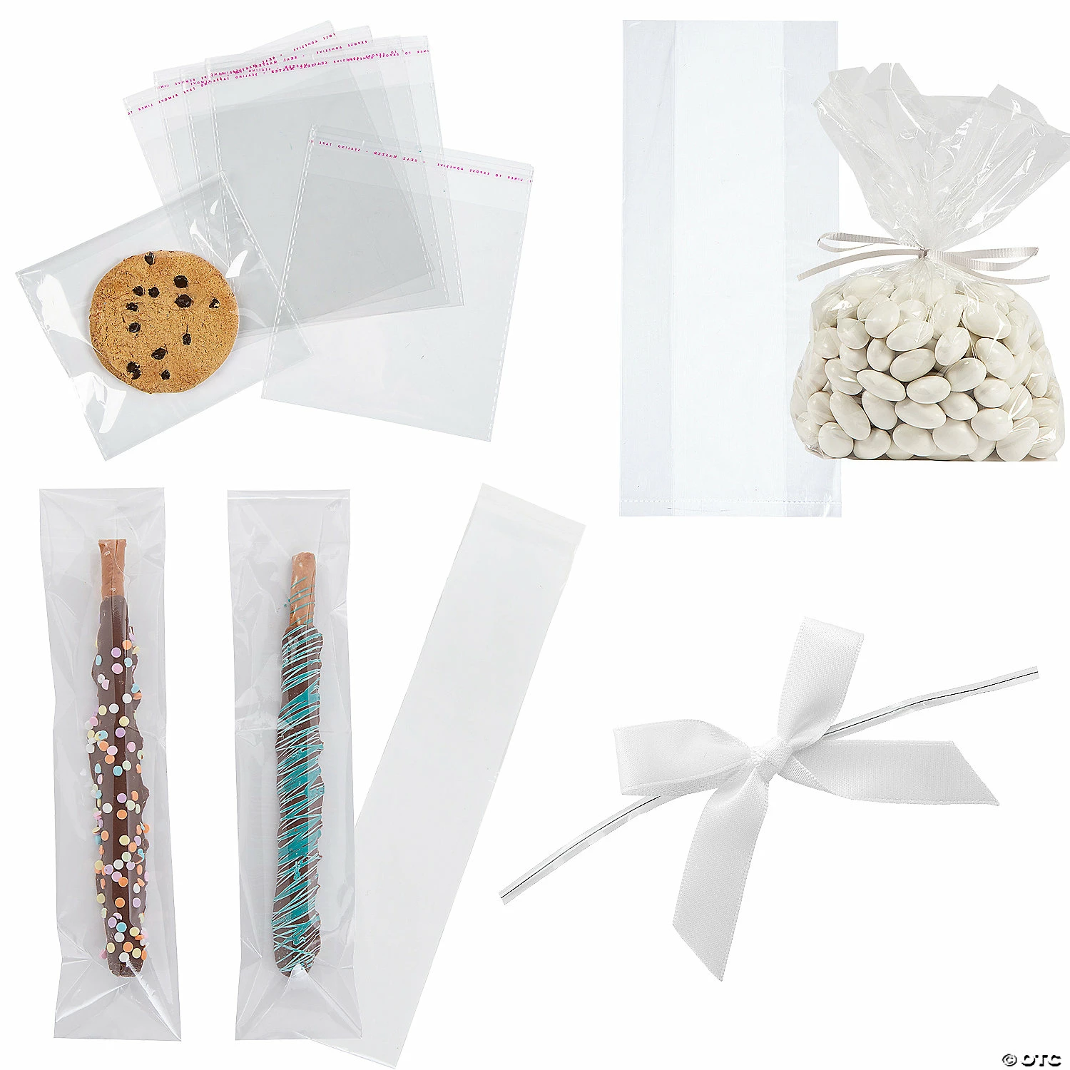 Budget π― Cellophane Treat Bag Assortment Kit - 294 Pc. π 1 Budget π― Cellophane Treat Bag Assortment Kit - 294 Pc. π
