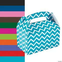 Discount ⭐ Chevron Favor Boxes - 12 Pc. ⭐