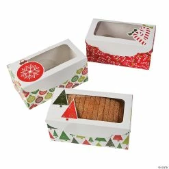 Buy 💯 Christmas Loaf Boxes - 12 Pc. 🔔