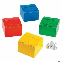 Cheap 🎉 Color Brick Party Favor Boxes - 12 Pc. 🔔