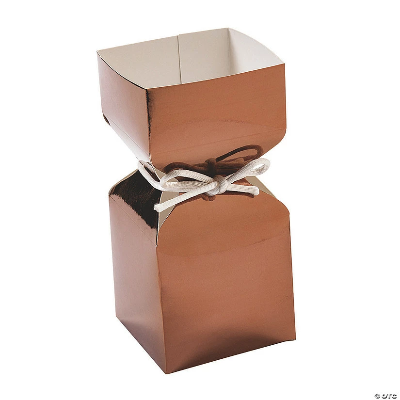 Coupon ๐ Vertical Square Hourglass Favor Boxes - 12 Pc. โ 1 Coupon ๐ Vertical Square Hourglass Favor Boxes - 12 Pc. โ