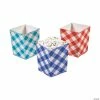 Buy ✨ County Fair Gingham Popcorn Boxes - 24 Pc. 🧨
