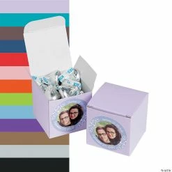 Discount 🎉 Custom Photo Mini Favor Boxes - 24 Pc. 🎉