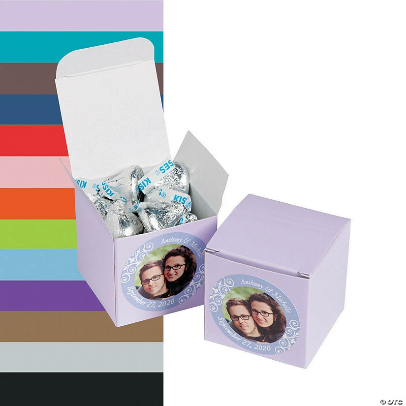 Discount π Custom Photo Mini Favor Boxes - 24 Pc. π 1 Discount π Custom Photo Mini Favor Boxes - 24 Pc. π