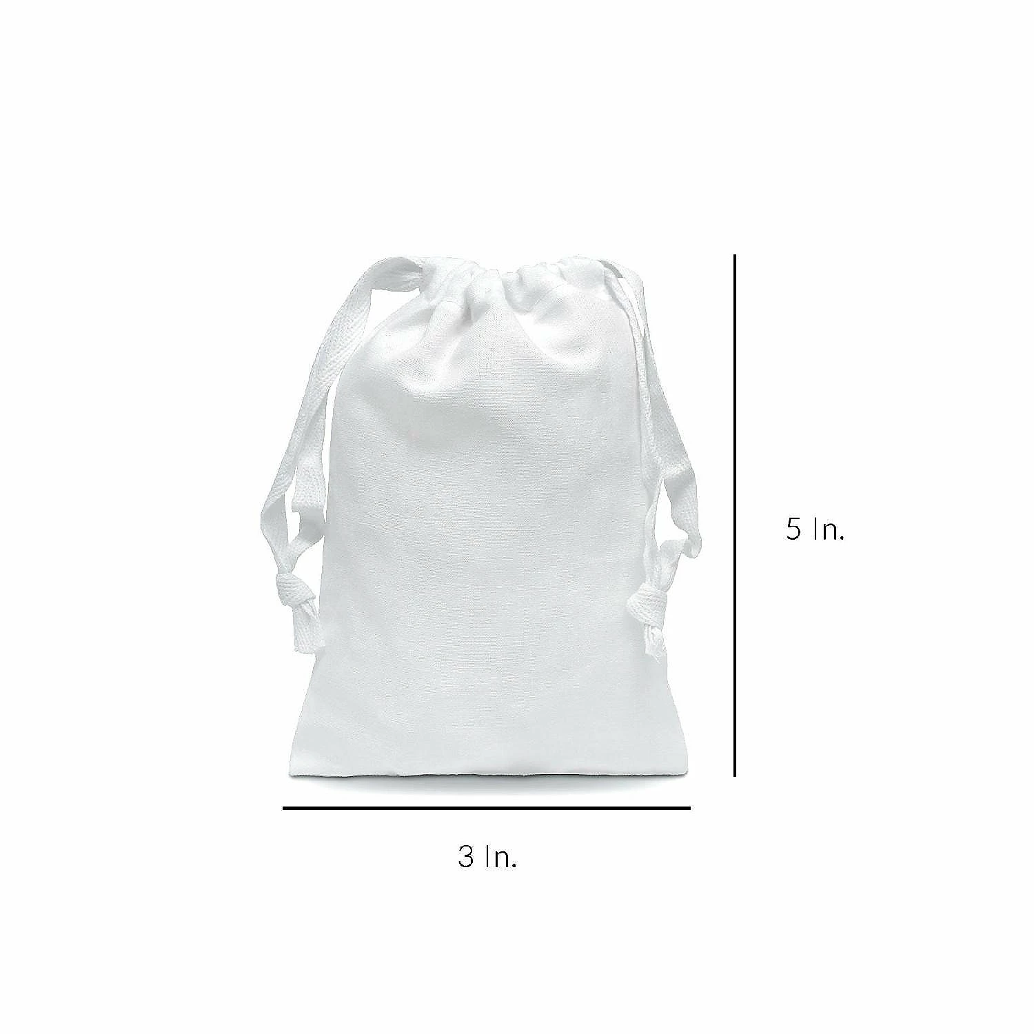 Top 10 π€© Drawstring Gift Bags - 12 Pack 5x7 Inch Small Bright White Muslin Cotton Cloth Pouches in Bulk, π¬ Candy, Parties, Wedding Favors, Soaps, Treats, Crafts π 2 Top 10 π€© Drawstring Gift Bags - 12 Pack 5x7 Inch Small Bright White Muslin Cotton Cloth Pouches in Bulk, π¬ Candy, Parties, Wedding Favors, Soaps, Treats, Crafts π - Image 2