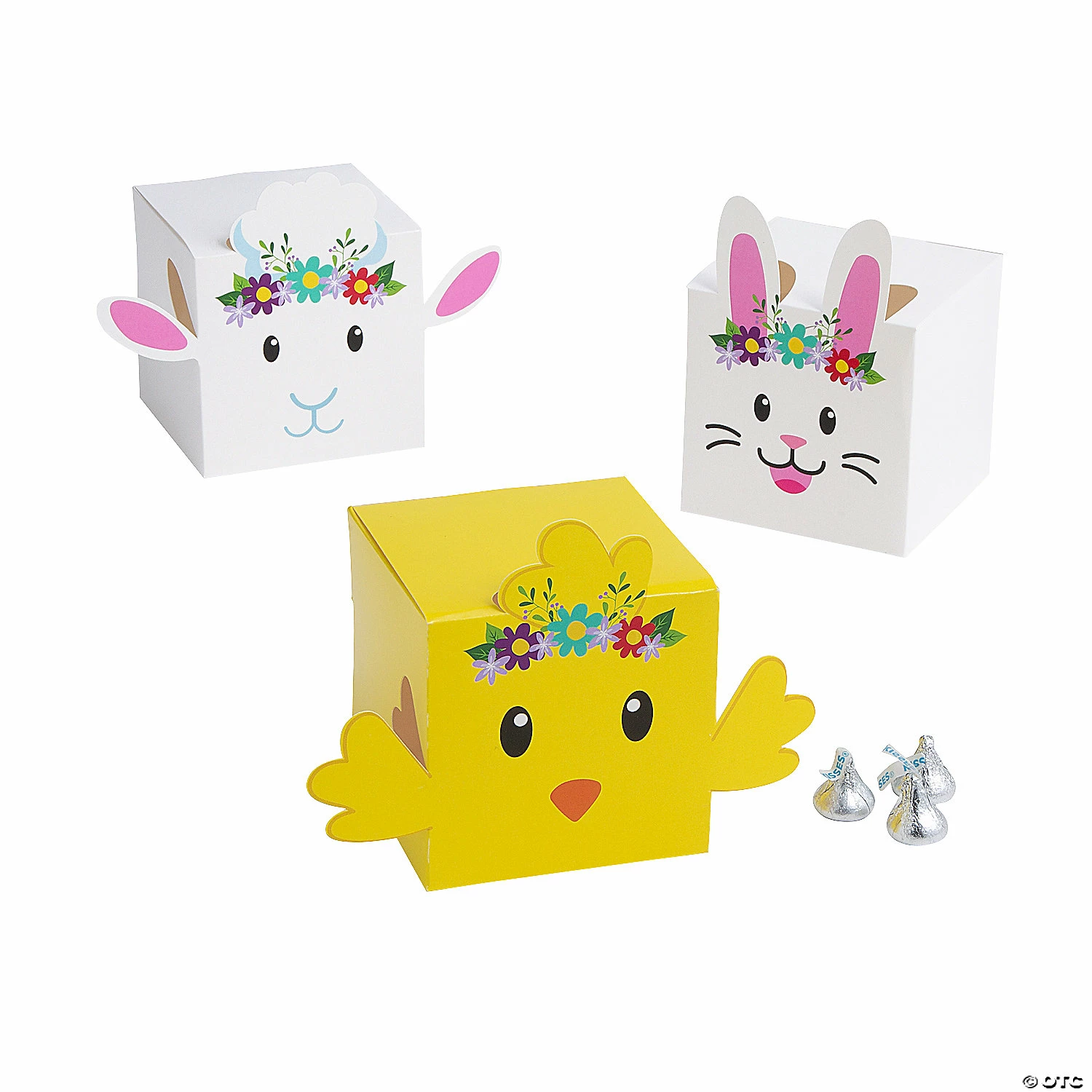 Cheap π Easter Character Treat Boxes - 12 Pc. π 1 Cheap π Easter Character Treat Boxes - 12 Pc. π