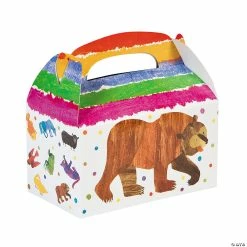 Wholesale 🤩 Eric Carle's Brown Bear, Brown Bear, What Do You See? Favor Boxes - 12 Pc. ⌛