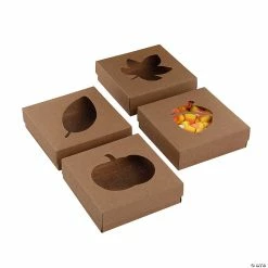 Coupon 🎉 Fall Die Cut Treat Boxes - 12 Pc. 💯