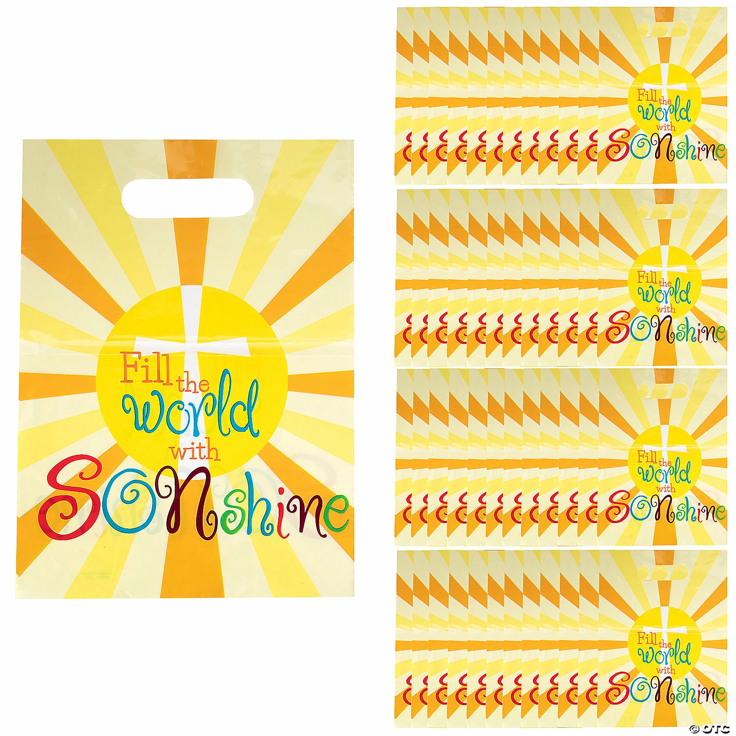 Best Pirce π Fill the World with Sonshine Plastic Goody Bags - 50 Pc. β 1 Best Pirce π Fill the World with Sonshine Plastic Goody Bags - 50 Pc. β
