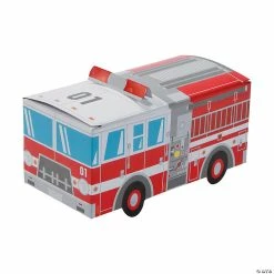 Buy ⭐ Fire Truck Favor Boxes - 12 Pc. ❤️