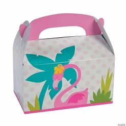 Coupon ⭐ Flamingo Favor Boxes - 12 Pc. 🤩