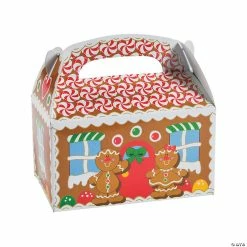 Cheapest 🎁 Gingerbread House Favor Boxes - 12 Pc. 😀