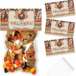 Coupon 👏 Gobble Till You Wobble Bag Toppers 40pc. by AmandaCreation ✔️