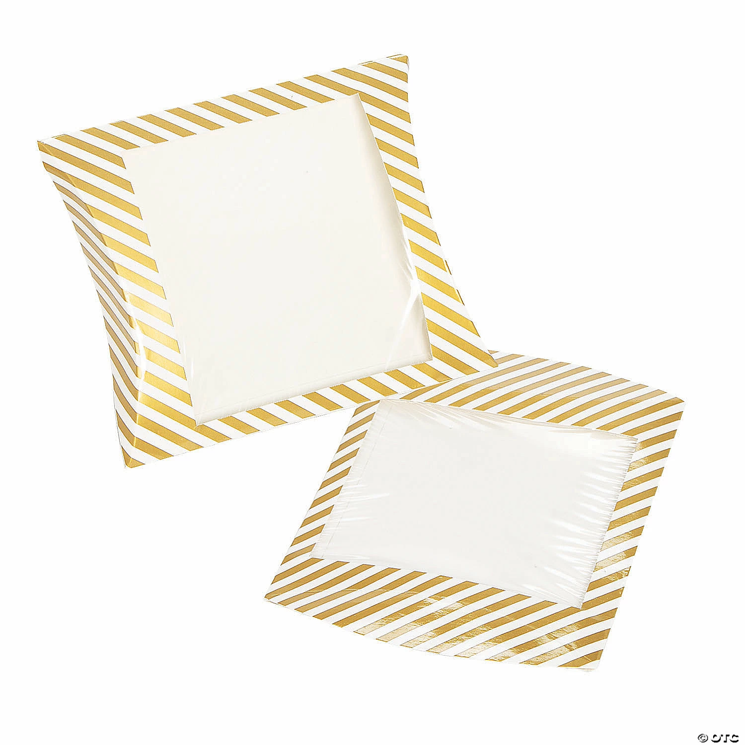 Brand new π Gold Stripe Pillow Boxes with Window - 24 Pc. β¨ 1 Brand new π Gold Stripe Pillow Boxes with Window - 24 Pc. β¨