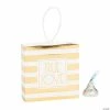 Budget 🔥 Gold Striped Pull Favor Boxes - 24 Pc. 🔥
