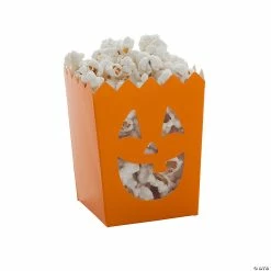 Brand new 🥰 Halloween Popcorn Boxes with Cellophane Windows - 12 Pc. 👍