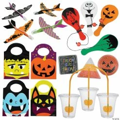 Best Pirce 🎉 Halloween Value Handout Kit for 48 😀