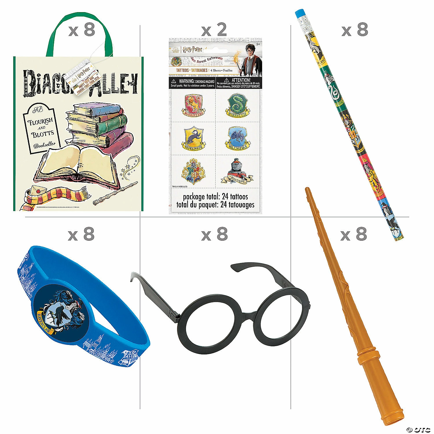 Brand new 😍 Harry Potter™ Party Favor Kit for 8 Guests 🧨 2 Brand new 😍 Harry Potter™ Party Favor Kit for 8 Guests 🧨 - Image 2