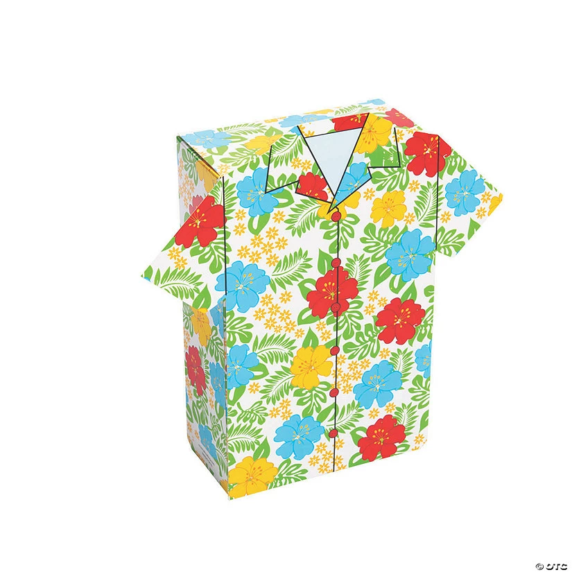 New π Hawaiian π Shirt Treat Boxes - 12 Pc. π 1 New π Hawaiian π Shirt Treat Boxes - 12 Pc. π