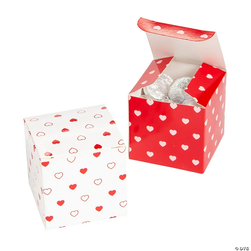 Brand new 𧨠Heart Printed Favor Boxes - 24 Pc. π 1 Brand new 𧨠Heart Printed Favor Boxes - 24 Pc. π