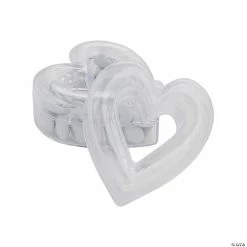 Deals ❤️ Heart-Shaped Favor Containers - 12 Pc. 🎁