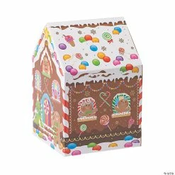 Hot Sale 🎉 Holiday Gingerbread House Favor Boxes - 12 Pc. ✨