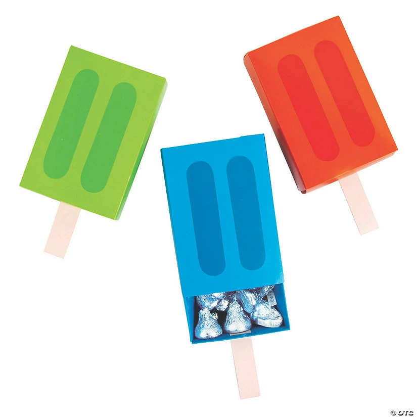 Promo π Ice Pop Party Treat Boxes - 12 Pc. 𧨠1 Promo π Ice Pop Party Treat Boxes - 12 Pc. π§¨