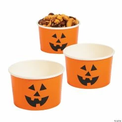 Cheapest 👏 Jack-O’-Lantern Paper Snack Cups - 25 Pc. 🎉