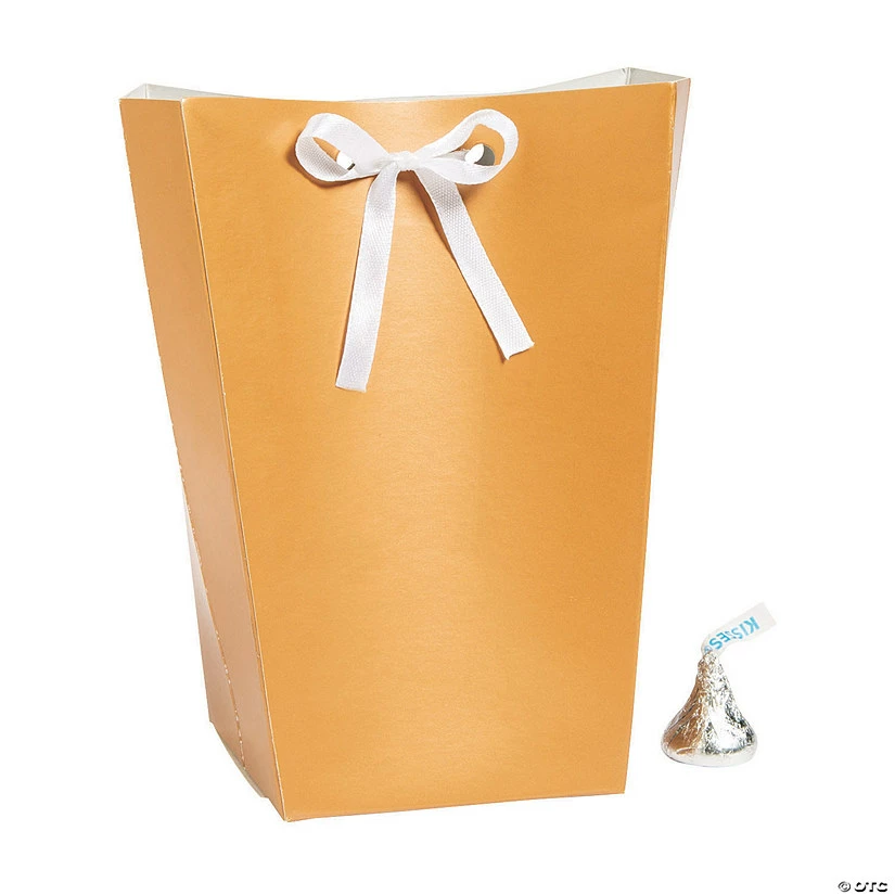 Deals π Large Copper Favor Boxes with Ribbon - 24 Pc. π€© 1 Deals π Large Copper Favor Boxes with Ribbon - 24 Pc. π€©