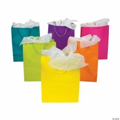 New 😍 Large Neon Paper Gift Bags - 12 Pc. 🥰