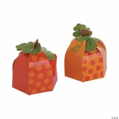 Promo 😍 Lil’ Pumpkin Party Favor Boxes - 12 Pc. 🌟
