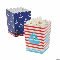 Buy 🛒 Little Sailor Mini Popcorn Boxes - 24 Pc. 🥰