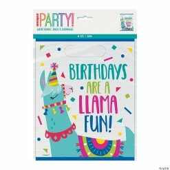 Cheapest 🌟 Llama 🥳 Birthday Goody Bags - 8 Pc. 🤩