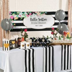 New π Medium Black & Gold Glitter Wedding Love Kraft Paper Gift Bags - 12 Pc. π 5 New π Medium Black & Gold Glitter Wedding Love Kraft Paper Gift Bags - 12 Pc. π -Party Bags & Containers Shop medium black and gold glitter wedding love kraft paper gift bags 12 pc 13705255 a02