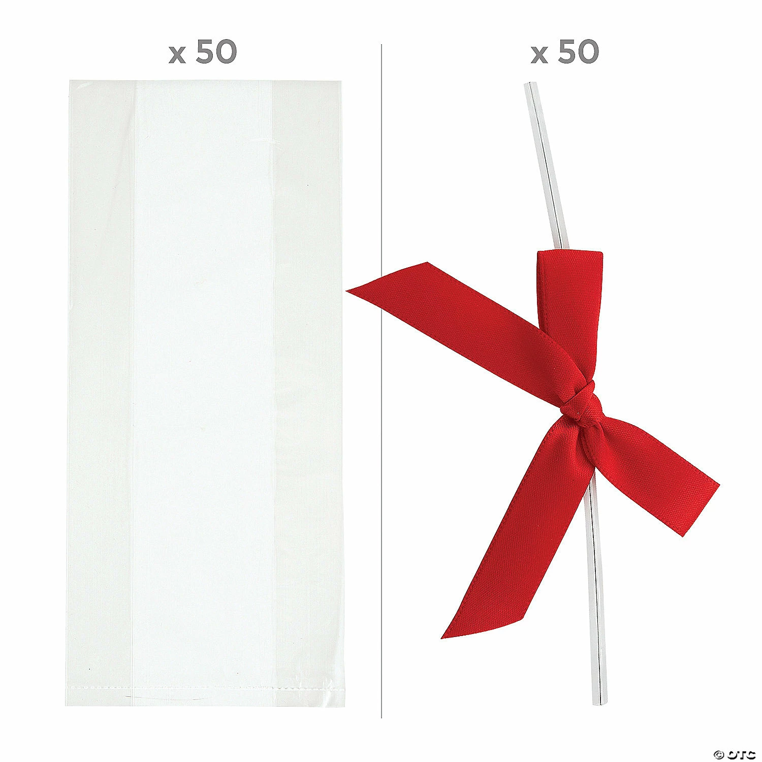 Best reviews of π Medium Clear Cellophane Bags with Red Bow Kit - 50 Pc. π― 2 Best reviews of π Medium Clear Cellophane Bags with Red Bow Kit - 50 Pc. π― - Image 2